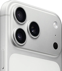 Смартфон Apple A3526 iPhone 17 Pro Max 1Tb серебристый моноблок 3G 4G 1Sim 6.9" 1320x2868 iOS 26 48Mpix 802.11 a/b/g/n/ac/ax/be NFC GPS Protect