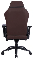 Кресло игровое Cactus CS-CHR-0112BR коричневый экокожа с подголов. крестов. сталь
