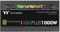 Блок питания Thermaltake ATX 1000W Toughpower iRGB Plus ( DIGITAL) 80+ gold 24pin APFC 140mm fan color LED 12xSATA Cab Manag RTL