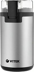 Кофемолка Vitek VT-8370 300Вт сист.помол.:ротац.нож вместим.:80гр стальной