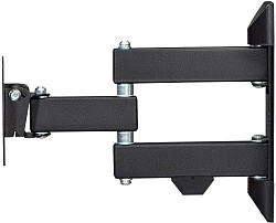 Кронштейн для телевизора Hama H-118112 черный 10"-26" макс.20кг настенный поворот и наклон