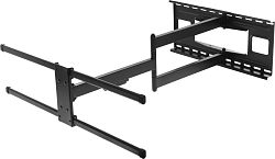 Кронштейн для телевизора Ultramounts UM915 черный 37"-75" макс.50кг настенный поворот и наклон