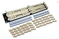 Патч-панель Lanmaster LAN-RS110-200FT 19" 2U 100x110 кат.5E