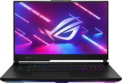 Ноутбук Asus ROG Strix Scar 17 G733PYV-LL067W Ryzen 9 7945HX3D 32Gb SSD1Tb NVIDIA GeForce RTX4090 16Gb 17.3" IPS WQHD (2560x1440) Windows 11 Home black WiFi BT Cam (90NR0DB4-M006J0)