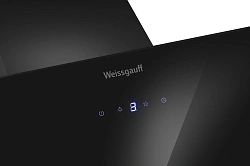 Вытяжка каминная Weissgauff Yota 600 Touch Glass черный управление: кнопочное (1 мотор)