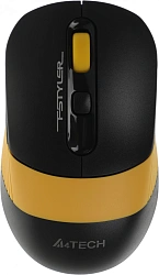 Клавиатура + мышь A4Tech Fstyler FG1110 клав:черный/желтый мышь:черный/желтый USB беспроводная Multimedia (FG1110 BUMBLEBEE)