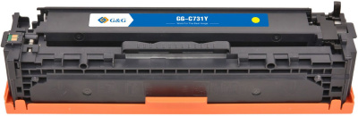 Картридж лазерный G&G GG-C731Y желтый (1800стр.) для Canon LB i-Sensys MF8230/MF8280