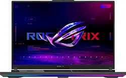 Ноутбук Asus ROG Strix G18 G814PM-S8117 Ryzen 9 8940HX 16Gb SSD512Gb NVIDIA GeForce RTX 5060 8Gb 18" IPS WUXGA (1920x1200) без ОС grey WiFi BT Cam (90NR0L29-M005X0)