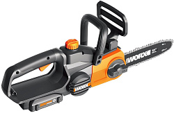 Цепная пила Worx WG322E аккум. дл.шины:10" (25cm) 1аккум. 2Ач ЗУ