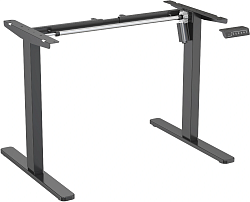 Подстолье Cactus CS-EDF-BK черный каркас черный 140x72x60см