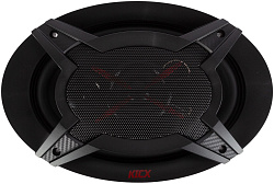Колонки автомобильные Kicx ST 693 200Вт 92дБ 4Ом 16x24см (6x9дюйм) (ком.:2кол.) коаксиальные трехполосные