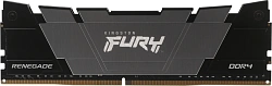 Память DDR4 4x8GB 3200MHz Kingston KF432C16RB2K4/32 Fury Renegade Black RTL Gaming PC4-25600 CL16 DIMM 288-pin 1.35В single rank с радиатором Ret