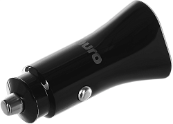 Автомобильное зар./устр. Buro BUCL1 18W 3A (QC) USB-A универсальное черный (BUCL18P100BK)