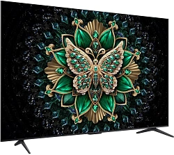 Телевизор LED TCL 98" 98C6K QD-Mini LED Frameless черный 4K Ultra HD 144Hz MEMC DVB-T DVB-T2 DVB-C DVB-S DVB-S2 USB WiFi Smart TV