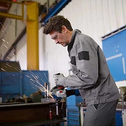 Углошлифовальная машина Bosch GWS 14-125 S 1400Вт 11500об/мин рез.шпин.:M14 d=125мм (06017D0100)