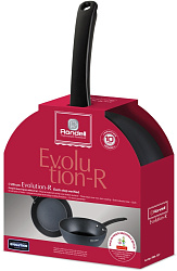 Сковорода Rondell Evolution-R RDA-797 круглая 26см покрытие: Evolution ручка несъемная (без крышки) графитовый