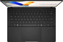 Ноутбук Asus VivoBook S14 OLED M5406NA-QD109 Ryzen 5 7535HS 16Gb SSD1Tb AMD Radeon 660M 14" OLED WUXGA (1920x1200) без ОС black WiFi BT Cam (90NB1493-M006B0)