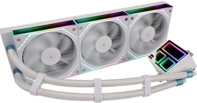 Система водяного охлаждения Thermalright Frozen Infinity 360 ARGB Soc-AM5/AM4/1200/1700/1851 белый 4-pin 28.2dB Al Ret (F-INFINITY-360-WH)