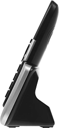 Р/Телефон Dect Decross DC1004 черный/серебристый АОН