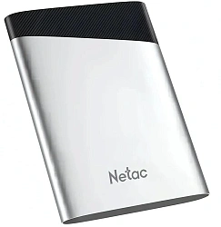 Накопитель SSD Netac USB-C 2TB NT01Z6S-002T-32SL Z6S 2.5" серебристый