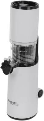 Соковыжималка шнековая Scarlett DailyPress SC-JE50S59 130Вт рез.сок.:600мл. белый