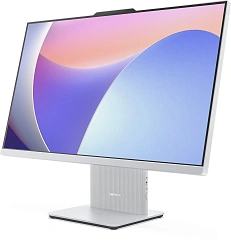 Моноблок Lenovo IdeaCentre 27IRH9 27" QHD Core i9 13900H (2.6) 32Gb SSD1Tb Iris Xe без ОС GbitEth WiFi BT 135W клавиатура мышь Cam серый 2560x1440
