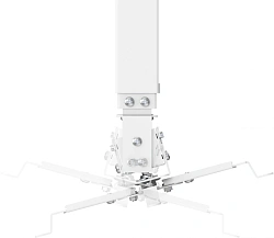 Кронштейн для проектора Cactus CS-VM-PRE04-WT белый макс.20кг настенный и потолочный поворот и наклон