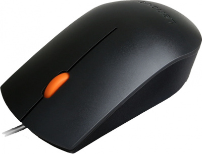 Клавиатура + мышь Lenovo 300 U клав:черный мышь:черный USB (GX30M39635)