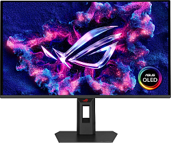 Монитор Asus 26.5" ROG Strix XG27AQDPG черный QD OLED LED 0.03ms 16:9 HDMI HAS Piv 300cd 178гр/178гр 2560x1440 500Hz DP 2K USB 6.6кг