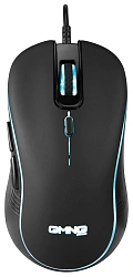 Мышь Оклик 723GM черный оптическая 3200dpi USB 6but (1533533)