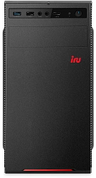 ПК IRU Planio 320A5S0 MT Ryzen 5 5600GT (3.6) 16Gb SSD500Gb RGr без ОС GbitEth 400W черный (RUS) (2195818)