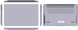 Ноутбук Digma Echo Athlon Gold 3150C 8Gb SSD256Gb AMD Radeon Graphics 15.6" IPS FHD (1920x1080) Windows 11 Pro dk.grey WiFi BT Cam 5000mAh (DN15A3-8CXW01)