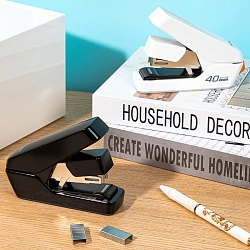 Степлер настольный Deli 0370SWhite Exceed 24/6 26/6 (40листов) снижение усилия белый 100скоб коробка