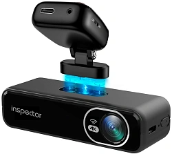 Видеорегистратор Inspector UHD-450 черный 8Mpix 2160x3840 2160p 155гр. Allwinner V536