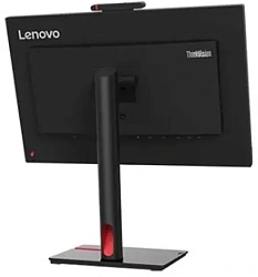 Монитор Lenovo 23.8" ThinkVision T24v-30 черный IPS LED 4ms 16:9 HDMI M/M Cam матовая HAS Piv 1000:1 250cd 178гр/178гр 1920x1080 75Hz VGA DP FHD USB 6.0кг