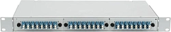 Кросс Suprlan 09-0256 19" 1U 24xLC/UPC duplex 9/125 OS1/OS2