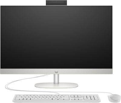 Моноблок HP 24-cr0009l 23.8" Full HD i7 1355U (1.7) 16Gb SSD512Gb Iris Xe FreeDOS GbitEth WiFi BT 90W клавиатура мышь Cam белый 1920x1080