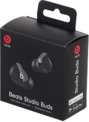 Гарнитура внутриканальные Beats Studio Buds True Wireless Noise Cancelling черный беспроводные bluetooth в ушной раковине (MJ4X3EE/A)