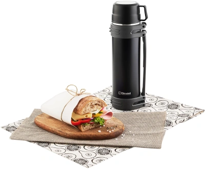 Термос для напитков Rondell Coupage RDS-1885 1.5л. черный картонная коробка