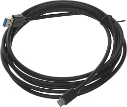 Кабель Buro BU-USB3.2-AC-3MB USB (m)-USB Type-C (m) 3м черный
