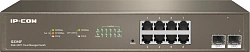 Коммутатор IP-Com G3310F (L2) 8x1Гбит/с 2xКомбо(1000BASE-T/SFP) 2SFP управляемый