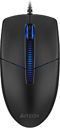 Мышь A4Tech N-530S черный оптическая 1200dpi USB 2but