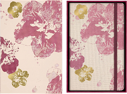 Блокнот Moleskine LIMITED EDITION САКУРА LESU09QP060BOX Large 130х210мм обложка текстиль 176стр. линейка твердая обложка подар.кор. розовый 2026