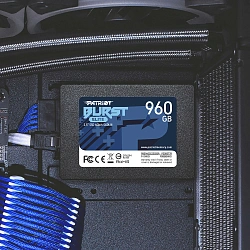 Накопитель SSD Patriot SATA-III 960GB PBE960GS25SSDR Burst Elite 2.5"