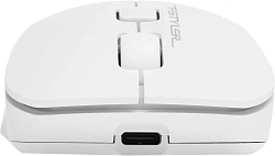Мышь A4Tech Fstyler FG16CS Air белый оптическая 2000dpi silent беспров. USB для ноутбука 4but (FG16CS AIR WHITE)