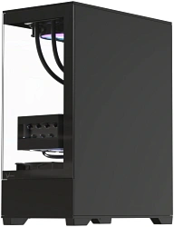 Корпус Formula Crystal Z1 Plus AR V2 черный без БП ATX 1xUSB2.0 1xUSB3.0 audio bott PSU