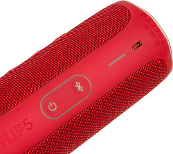 Колонка порт. JBL Flip 5 красный 20W 1.0 BT 4800mAh (JBLFLIP5RED)