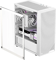 Корпус PcCooler C3B310 WH белый без БП mATX 8x120mm 4x140mm 1xUSB2.0 1xUSB3.0 audio bott PSU