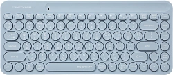 Клавиатура + мышь A4Tech Fstyler FG3200 Air2 клав:синий мышь:синий USB беспроводная slim Multimedia