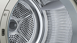 Сушильная машина Bosch Serie 4 WQG1420XME пан.англ. кл.энер.:A макс.загр.:9кг серебристый